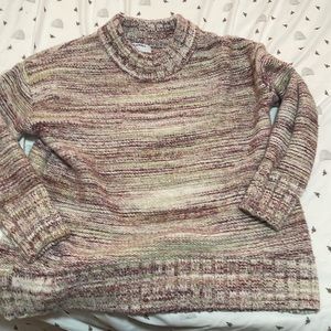 Multicolor sweater! Very thick, wool